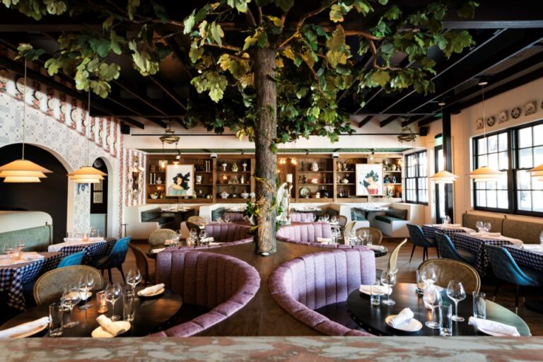 Dining area at Sister restaurant