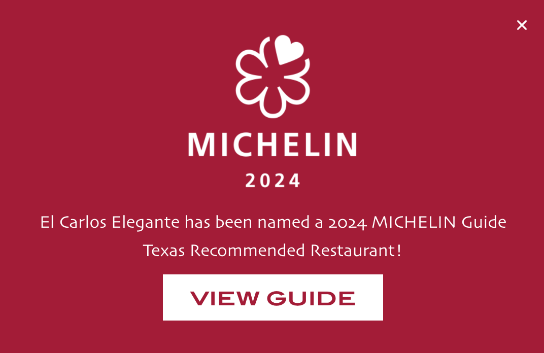 El Carlos Elegante | Michelin-Recommended Restaurant - El Carlos Elegante